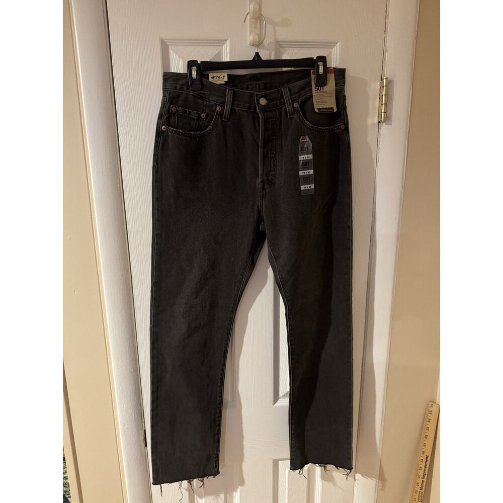 Levi's Black Straight Leg Jeans